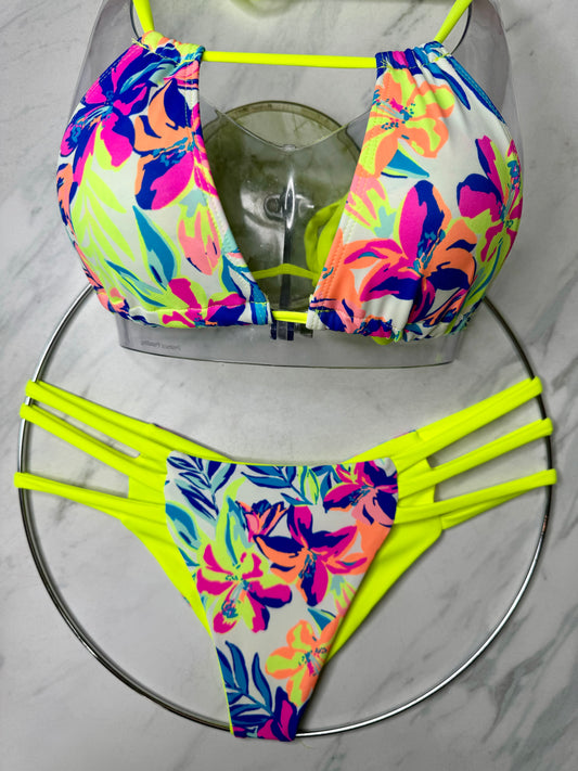 Neon Flower Convertible Top