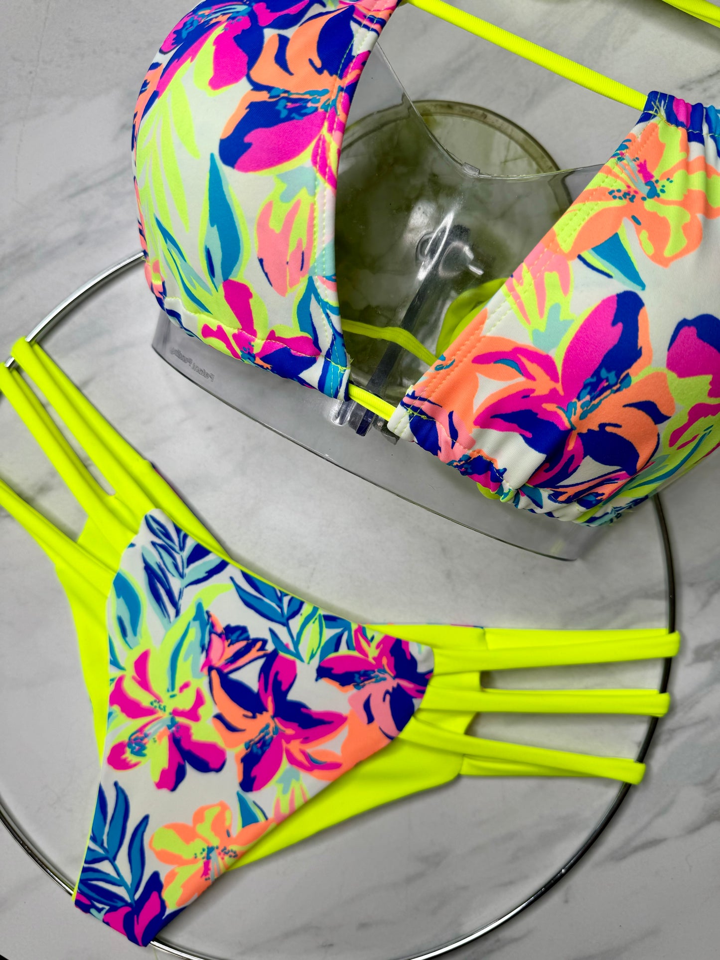 Neon Flower Reversible Bottom