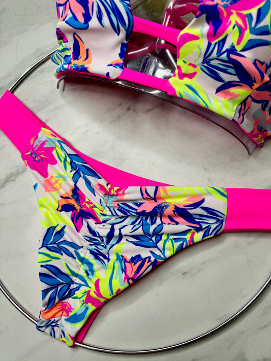 Neon Flower Reversible Neon Pink Bottom