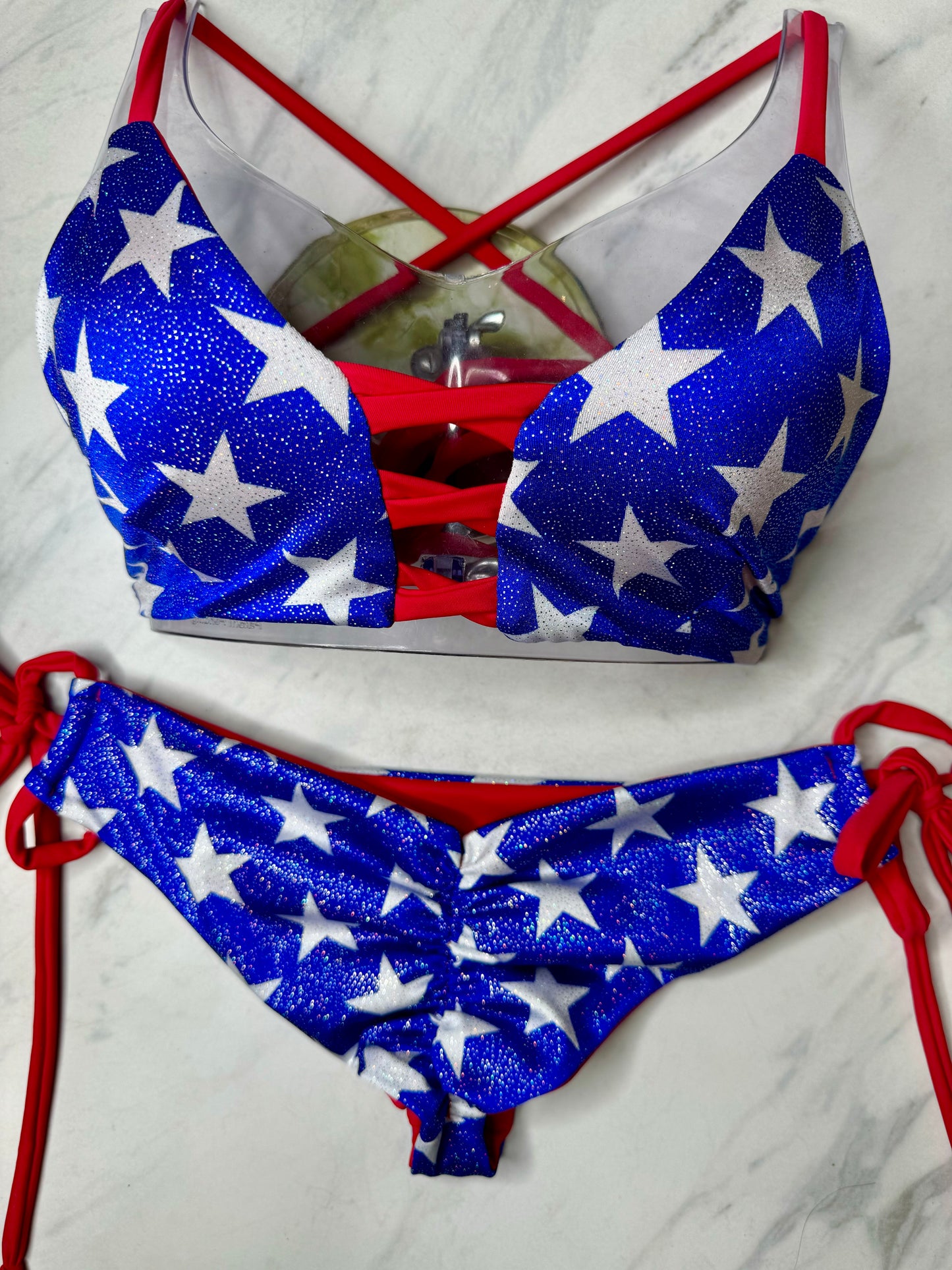 Sparkle Star Patriotic Pixie Bottom