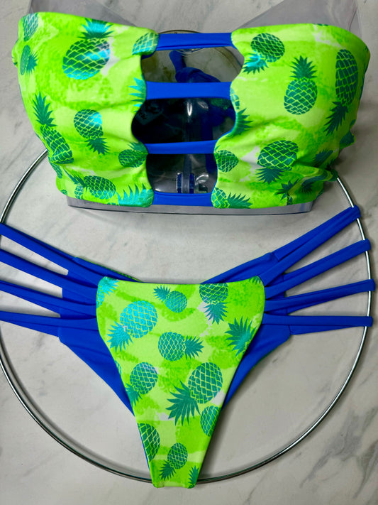 Pineapple Bandeau Top